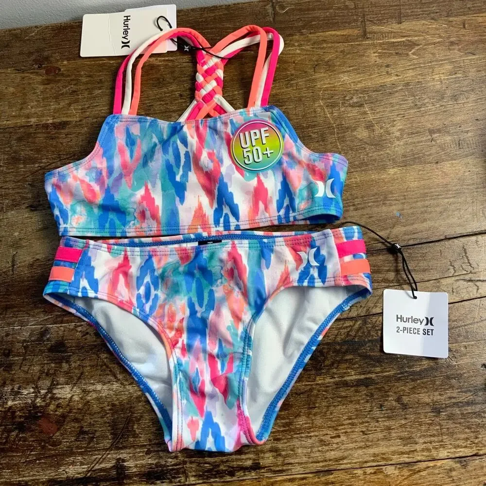 Hurley 2pc‎ Swimsuit NWT Size small